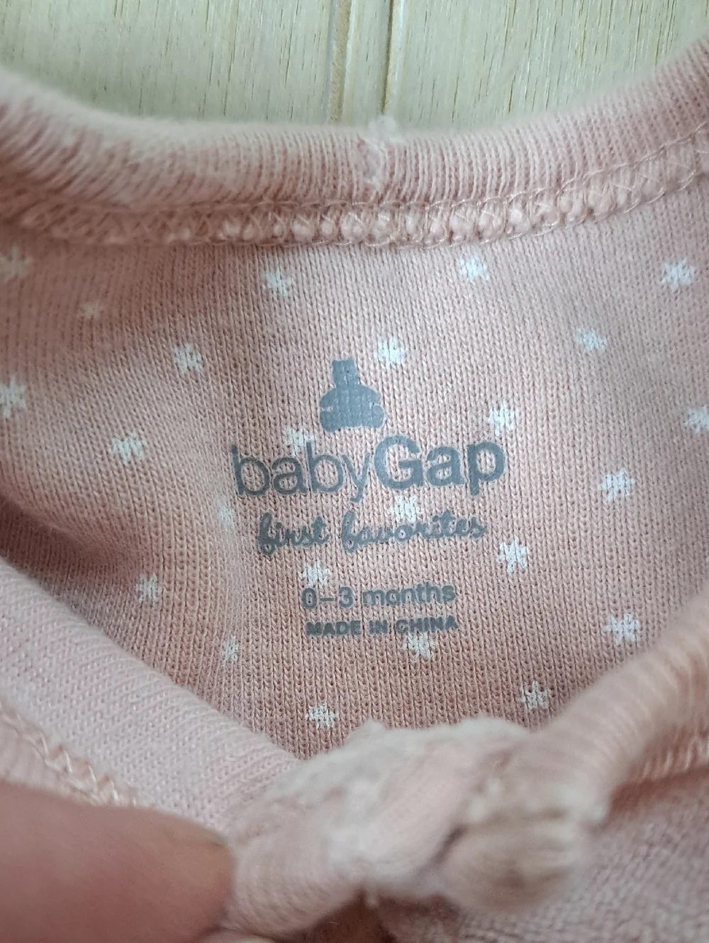 Baby GAP First Favorites Pink Velour Footed Sleeper Puff Sleeve Romper Cozy